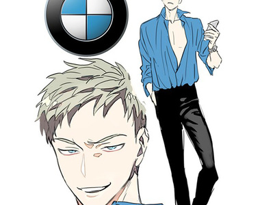 韓國繪師《汽車品牌擬人化》怎麼不知道這些車車這麼帥氣啊❤