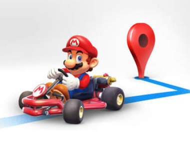 「國際瑪利歐日」快看有《瑪利歐導航》瑪利歐在Google地圖上開賽車為你帶路～這也太可愛了