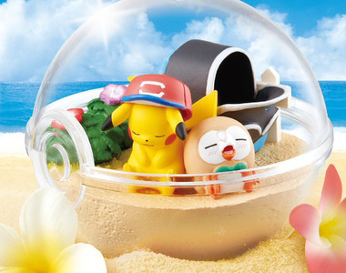 精靈寶可夢《寶貝球盆景》阿羅拉地方篇 啊啊啊～我想要謎擬Q的（激動）