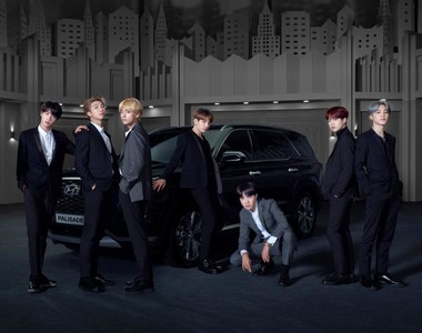 《BTS防彈少年團》代言 高人氣助威《Hyundai Palisade》全球首演