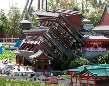 《日本樂高樂園》颱風過後小小世界的迷你災情