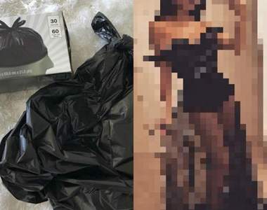Youtuber奇想《用垃圾袋做禮服》成品美到手刀衝刺買垃圾袋去ww