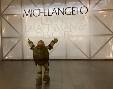 《米開朗基羅逛米開朗基羅展》大都會博物館歡迎"牠"來到現場