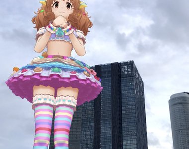 灰姑娘女孩內褲偷窺潮《偶像大師AR攝影棚》不想看內褲的人反而很奇怪?