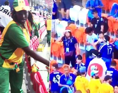 世界盃足球賽《日本球迷主動撿垃圾》贏得全世界的讚美