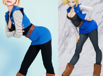 《韓國DJ Soda Cosplay 人造人18號》呼之欲出的爆乳太讓人受不了啦 《韓國DJ Soda Cosplay 人造人18號》呼之欲出的爆乳太讓人受不了啦