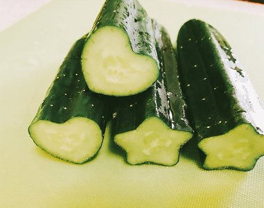 《可愛挑食對策》討厭蔬菜的小朋友就用可愛造型小黃瓜來攻略
