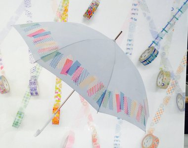 《estaa×mt》紙膠帶與雨傘聯名合作 打造繽紛可愛的傘兒