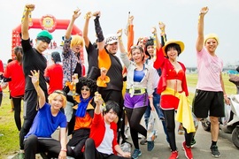 千呼萬喚《航海王氣墊路跑 高雄場》來了！還不快帶上你的船員一起來奔跑