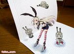 水鳥なや超厲害的《動漫3D立體畫》如此強大的作品當然要讓更多人看到啊 水鳥なや超厲害的《動漫3D立體畫》如此強大的作品當然要讓更多人看到啊