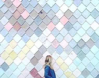 知名打卡點《倫敦美人魚牆》繽紛又溫柔的色彩怎麼拍都美