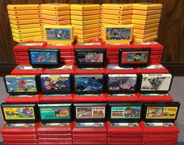 《任天堂卡帶收集狂》上千珍藏數量都可以拿來當積木玩耍惹
