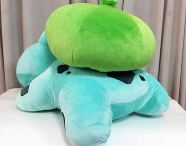 韓國人我羨慕你～韓國《Lotteria推出寶可夢抱枕》胖胖卡比獸+妙蛙降臨