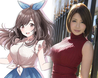 偶像大師閃耀色彩《沒本子先找AV女優解解癮》從三圍找出接近偶像的肉體……