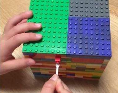 《樂高秘密盒》10歲天才少女小學生的原創作品