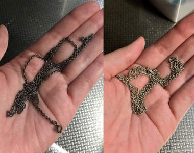 推特瘋傳《銀飾變黑解救法》氧化變黑的飾品簡單就能恢復光澤