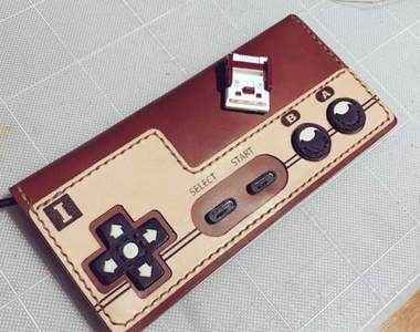 《任天堂手把皮夾》網友超會全手工製作這個量產我一定買