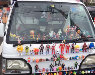 超越平面次元的痛車《行動模型展示櫃》經過一段時間後又進化了