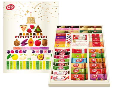 日本最強《KitKat禮盒發售》熱銷35種口味一次吃到