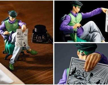 附原稿《JoJo的奇妙冒險》傲嬌漫畫家「岸邊露伴」傳說級神像登場