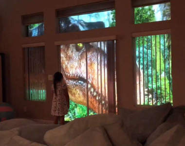 《侏儸紀房間》把拔貼心舉動讓小女孩身歷其境大圓夢