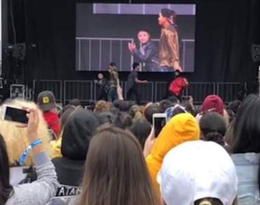 現場觀眾神救援《表演時音樂被卡掉》發揮眾人力量讓表演繼續