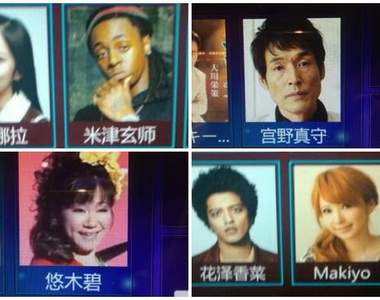 狂《中國KTV亂貼大頭照》米津玄師、花澤香菜連人種和性別都變了