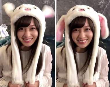 【有片】又被福田導演騙了《橋本環奈》大玩韓國兔耳帽超激萌影片「不是說好不上傳的嗎?」