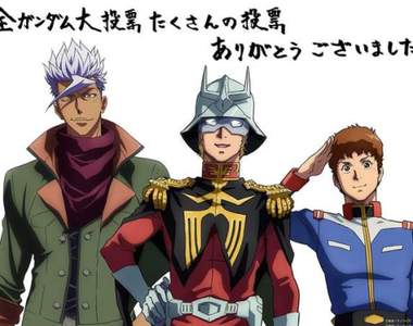 《全鋼彈大投票》最終結果出爐該是秀一下排行榜的時候了