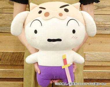 日本景品推出蠟筆小新《小白變裝不理不理左衛門》這也太可愛了吧www