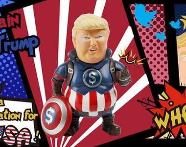 表情超白爛《川普隊長》颯爽登場☆搭載一言不合就大便的酷炫功能