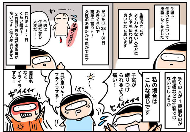 男生必看 生理期的痛苦 女生才能體會的難受希望換來更多體諒