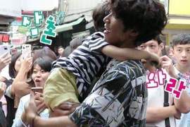 昇材實現諾言來台灣了《超人回來了》看到劉以豪興奮的不得了XD