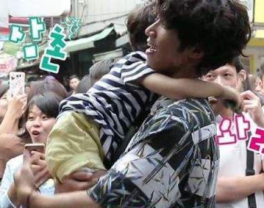 昇材實現諾言來台灣了《超人回來了》看到劉以豪興奮的不得了XD