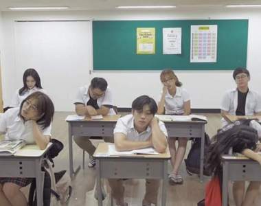 你作息也是這樣嗎？《學生的一天》一上課就莫名想睡阿zZ