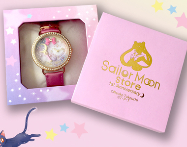 祝賀《美戰官方專賣店》1周年 推出FC會員限定《美少女戰士紀念錶》超可愛的粉嫩風格~
