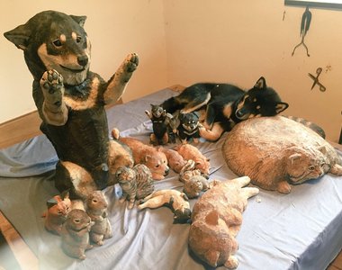 治癒系的《動物雕刻》明明是硬派木頭卻給人滿滿溫馨暖意
