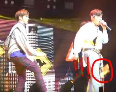 韓國偶像處理《舞台事故》頭一遭 竟然從包包掉出這個...