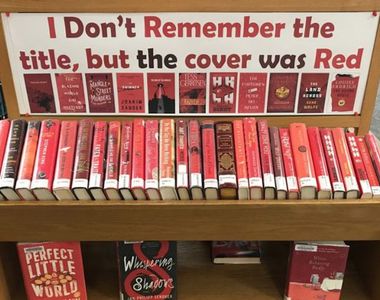 推特上《圖書館員之怒》不想聽到「不記得書名只記得封面是紅色der」