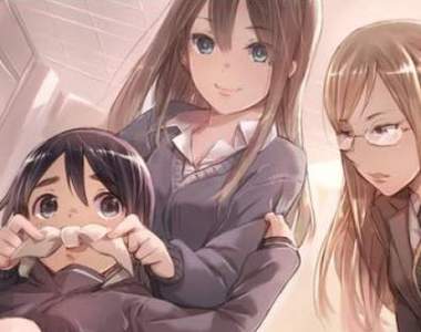 女子高中生的日常《高中女生》動畫化決定★光搞笑不說話,如果有聲優一定是薪水小偷