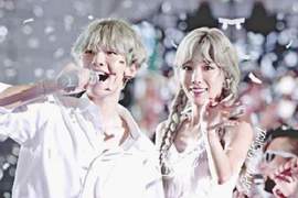 捨不得他們分手《伯賢、太妍PS圖》這畫面對部份粉絲來說是珍寶