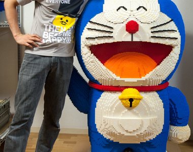 《樂高達人三井淳平》用樂高堆出哆啦A夢 還堆出許多創作 