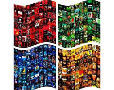 《恐怖電影配色學問》請無視微軟圖案我覺得有趣才放上來的XD