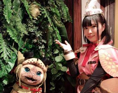 《魔物獵人受付娘》涼本奈緒漂亮到讓我想在遊戲裡捏個她❤