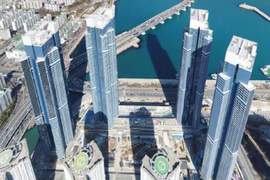 要蓋到天上惹《釜山海雲台超高W大樓》請注意這是住宅區....