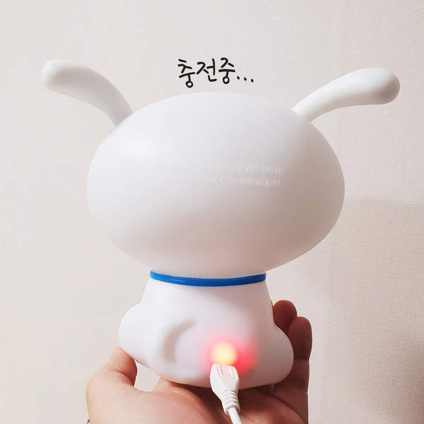韩国《Krispy Kreme x 蜡笔小新》推出《小白LED拍拍灯》这个小夜灯太可爱不能忍 - 图片7 韩国《Krispy Kreme x 蜡笔小新》推出《小白LED拍拍灯》这个小夜灯太可爱不能忍