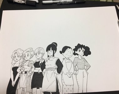 「母親節」繪師把《動漫裡的媽媽大集合》集結成一幅畫