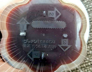 《來自布丁的挑戰狀》底部讓布丁順利倒出的栓子4根只有1根是真的!?