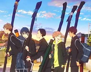 京阿尼10月新番《弦音－風舞高校弓道部－》男孩子燦爛的射箭青春