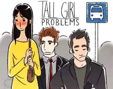 用動圖看《高個女與矮個女的生活》萌萌的反差畫面講述高矮生活的差異w